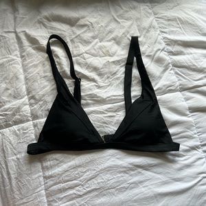 Black bikini top